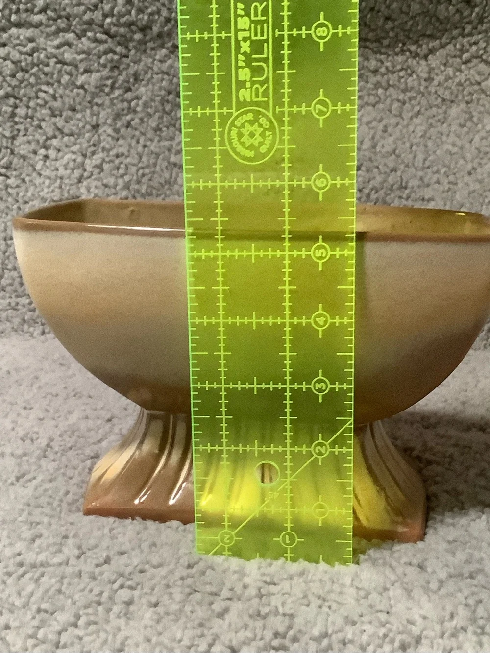 Frankoma Brown Ceramic Accent Vase